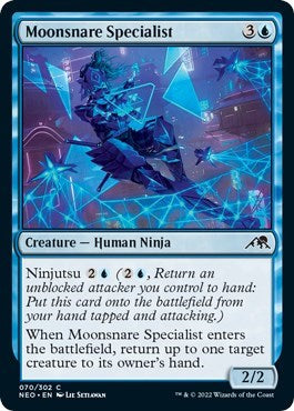 Moonsnare Specialist (Kamigawa: Neon Dynasty) Light Play