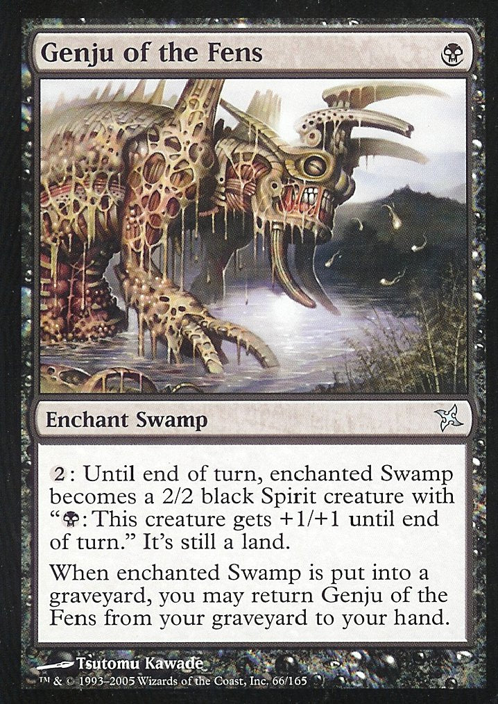 Genju of the Fens (Betrayers of Kamigawa) Medium Play Foil