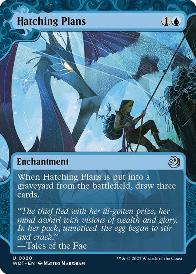 Hatching Plans (Wilds of Eldraine: Enchanting Tales) Medium Play Foil
