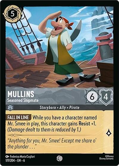 Mullins - Seasoned Shipmate (Azurite Sea) Near Mint