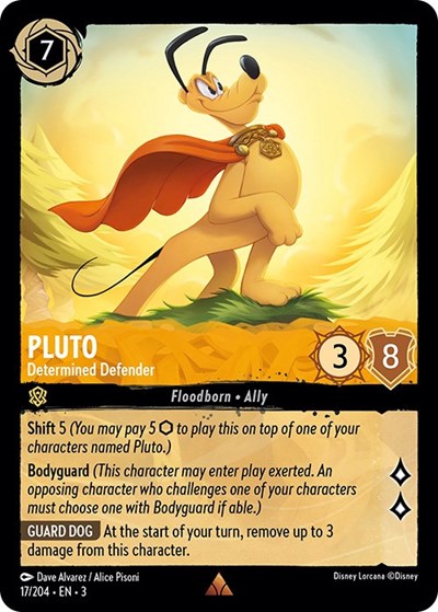 Pluto - Determined Defender (Into the Inklands) Near Mint