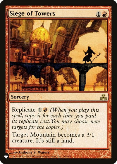 Siege of Towers (The List) Light Play