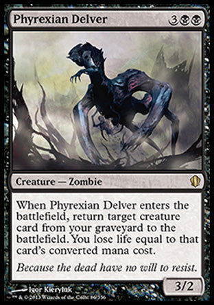 Phyrexian Delver (Commander 2013 Edition) Medium Play