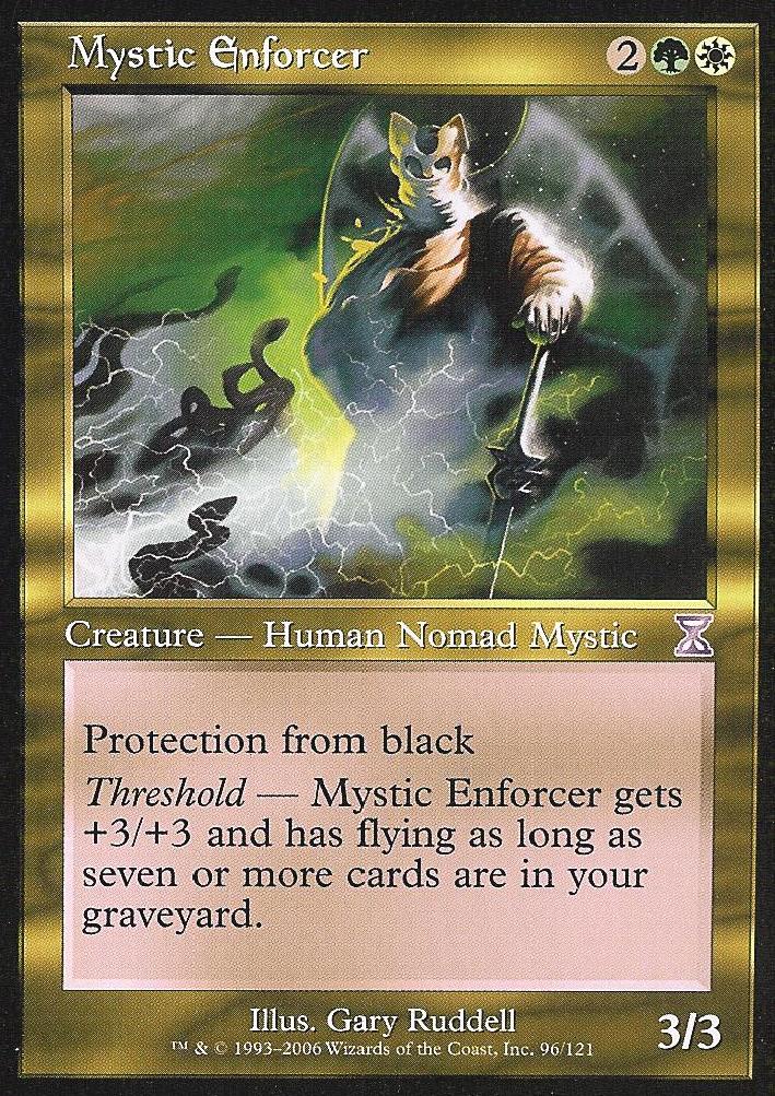 Mystic Enforcer (Time Spiral Time Shifted) Light Play Foil