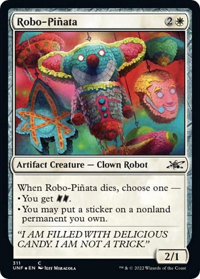 Robo-Pinata (Unfinity) Near Mint Foil