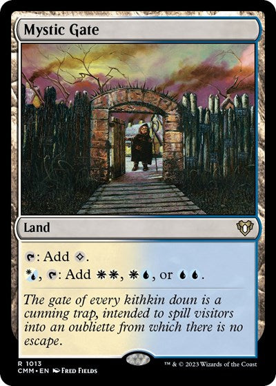 Mystic Gate (Commander Masters) Light Play