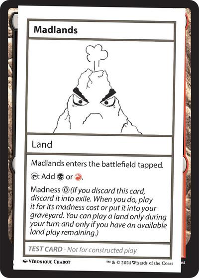 Madlands (Mystery Booster 2 Playtest Cards) Near Mint