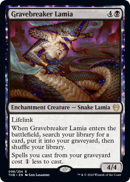 Gravebreaker Lamia (Theros Beyond Death) Near Mint Foil