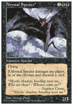 Abyssal Specter (5th Edition) Medium Play