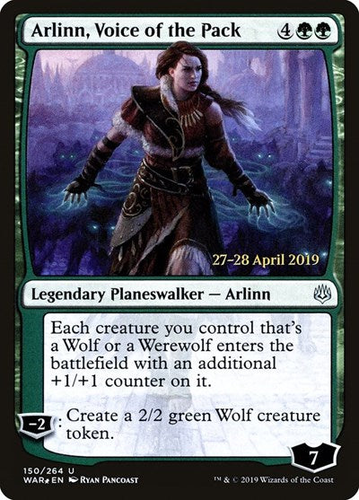 Arlinn, Voice of the Pack (Promos: Prerelease Cards) Near Mint Foil