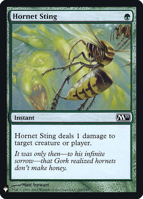 Hornet Sting (Mystery Booster Retail Edition Foils) Medium Play Foil