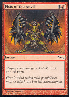 Fists of the Anvil (Mirrodin) Light Play Foil