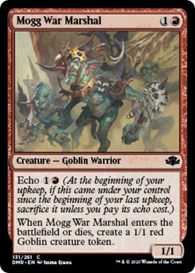 Mogg War Marshal (Dominaria Remastered) Near Mint