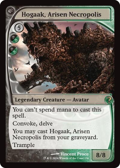 Hogaak, Arisen Necropolis (Future Sight) (Mystery Booster 2) Light Play