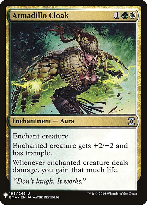 Armadillo Cloak (Mystery Booster) Near Mint