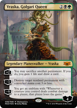 Vraska, Golgari Queen (Guilds of Ravnica Mythic Edition) Near Mint Foil