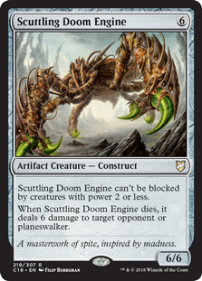 Scuttling Doom Engine (Commander 2018) Near Mint