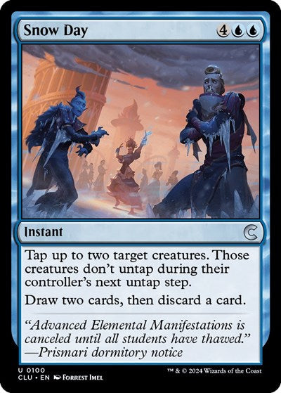 Snow Day (Ravnica: Clue Edition) Light Play