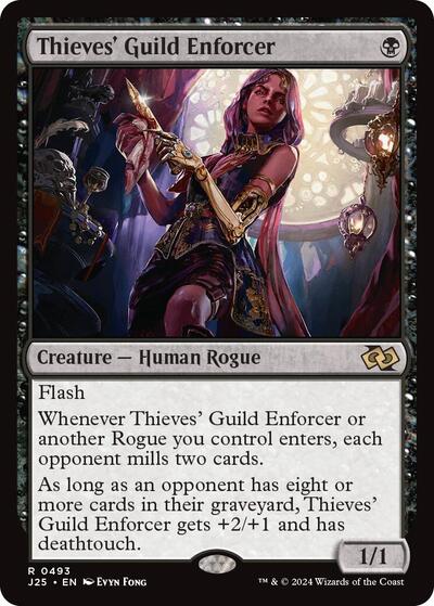 Thieves' Guild Enforcer (Foundations Jumpstart) Medium Play
