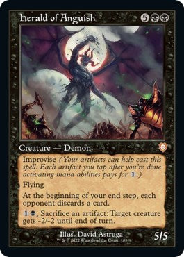 Herald of Anguish (Commander: The Brothers' War) Light Play