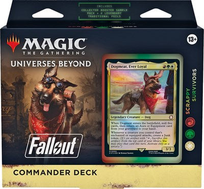 Universes Beyond: Fallout Scrappy Survivors Commander Deck