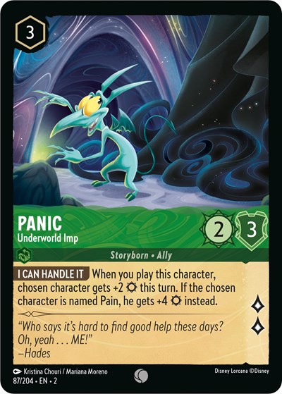 Panic - Underworld Imp (Rise of the Floodborn) Near Mint Cold Foil