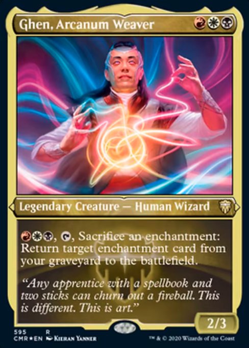 Ghen  Arcanum Weaver  Foil Etched|0|0|0.00