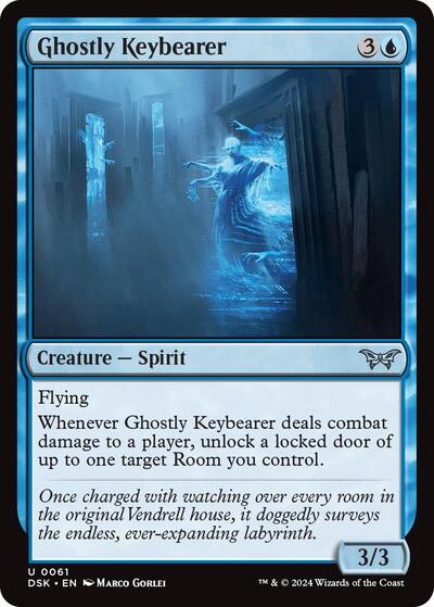 Ghostly Keybearer (Duskmourn: House of Horror) Near Mint Foil