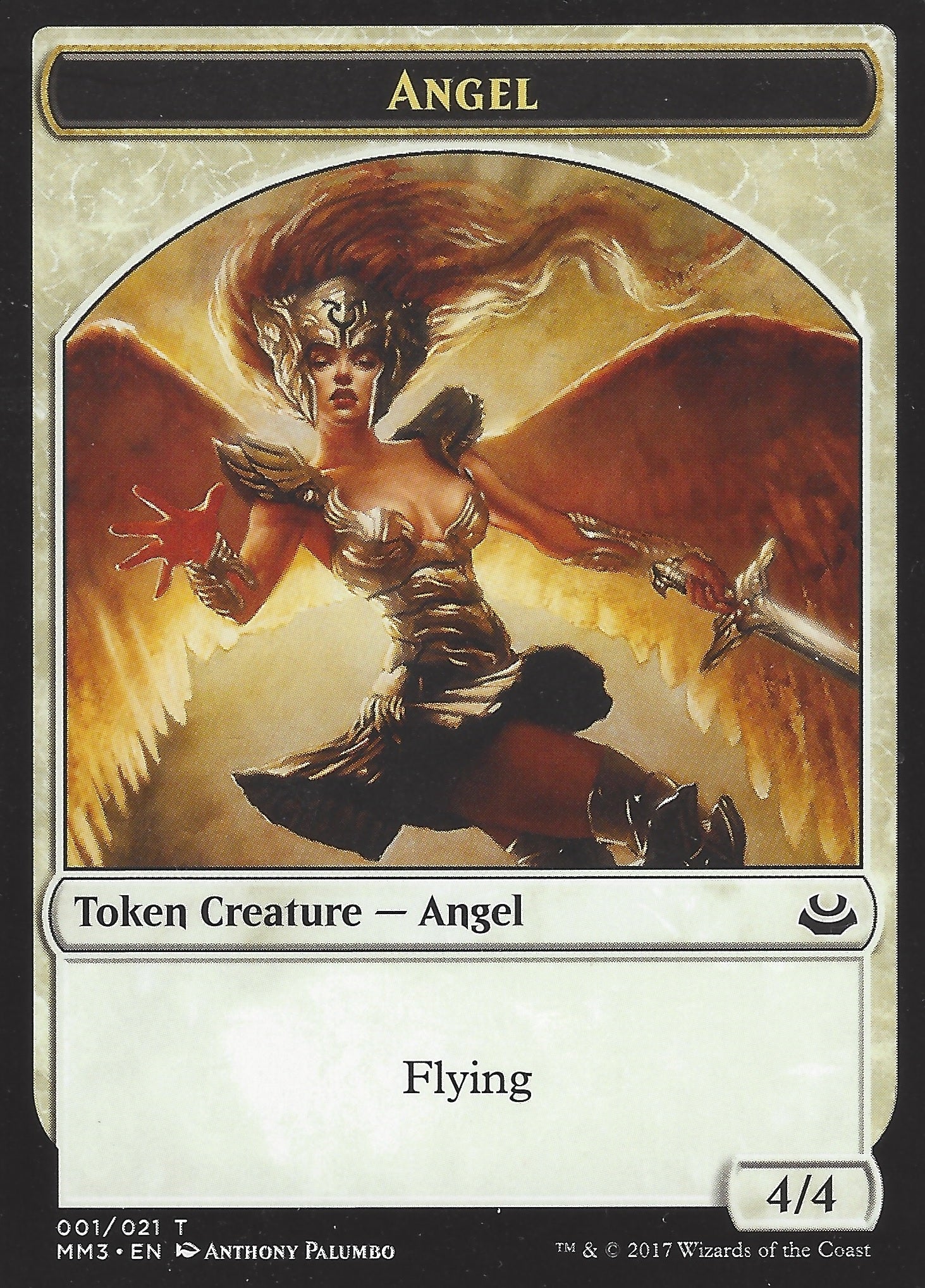 Angel Token (Modern Masters 2017) Light Play