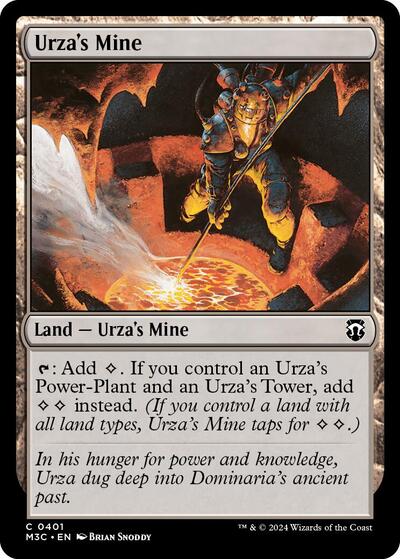 Urza's Mine (Commander: Modern Horizons 3) Light Play
