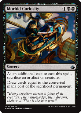 Morbid Curiosity (Battlebond) Light Play