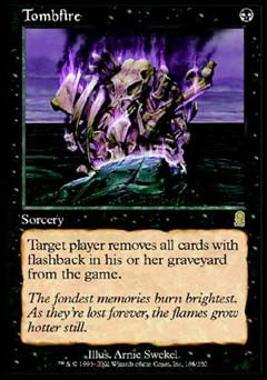 Tombfire (Odyssey) Near Mint Foil