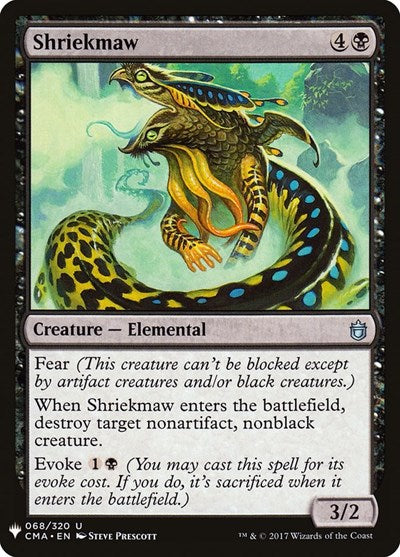 Shriekmaw (Mystery Booster) Light Play