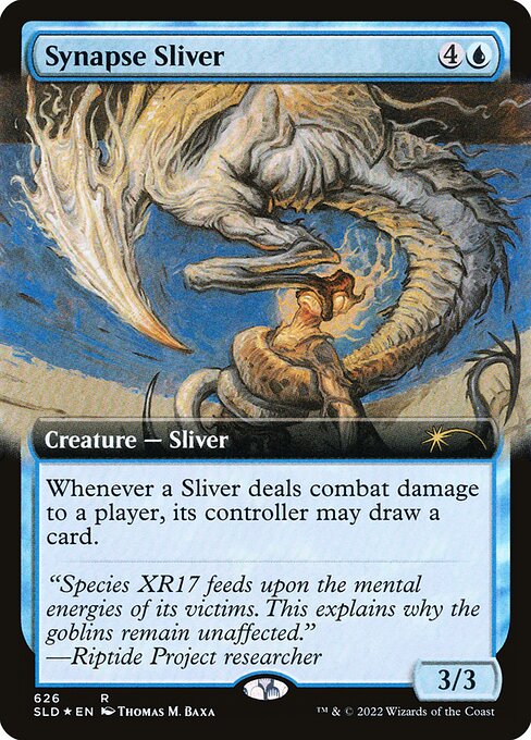 Synapse Sliver (Extended Art) (Secret Lair) Near Mint Foil