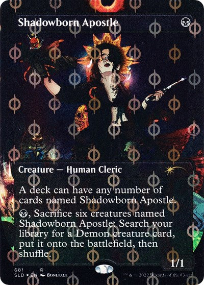 Shadowborn Apostle (681) (Step-and-Compleat Foil) (Secret Lair) Light Play Foil