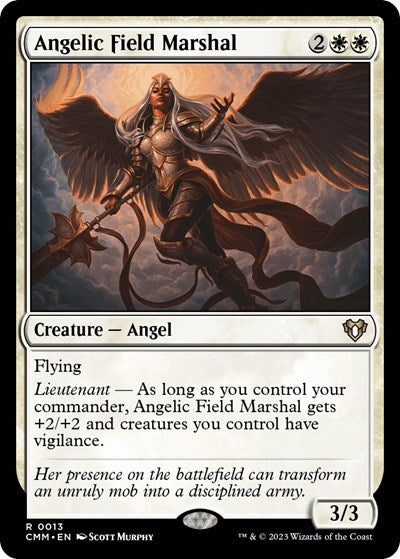 Angelic Field Marshal (Commander Masters) Light Play Foil