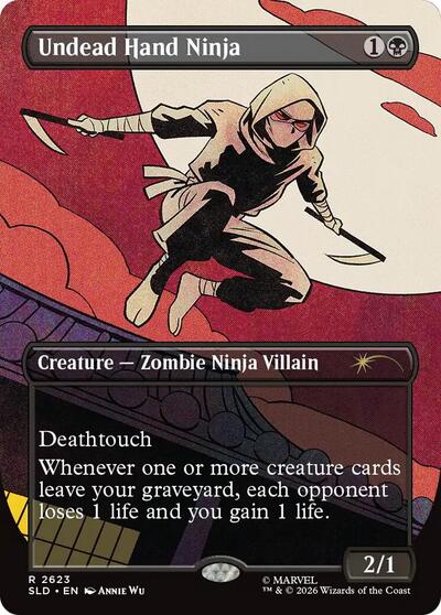 Undead Hand Ninja (Secret Lair) Near Mint Foil