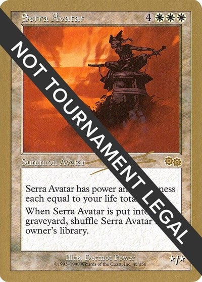 Serra Avatar - 2000 Nicolas Labarre (USG) (World Championship Decks) Near Mint