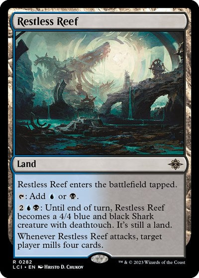 Restless Reef (The Lost Caverns of Ixalan) Near Mint Foil