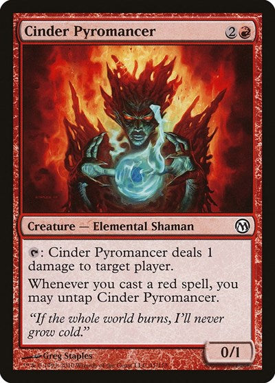 Cinder Pyromancer (Duels of the Planeswalkers) Near Mint