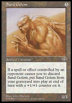 Sand Golem (Mirage) Medium Play
