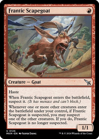 Frantic Scapegoat (Murders at Karlov Manor) Near Mint