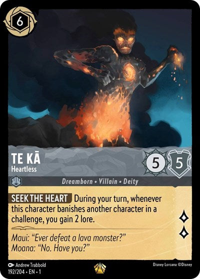 Te Ka - Heartless (The First Chapter) Near Mint Cold Foil