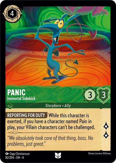 Panic - Immortal Sidekick (Ursula's Return) Near Mint Cold Foil