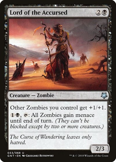 Lord of the Accursed (Magic Game Night) Near Mint