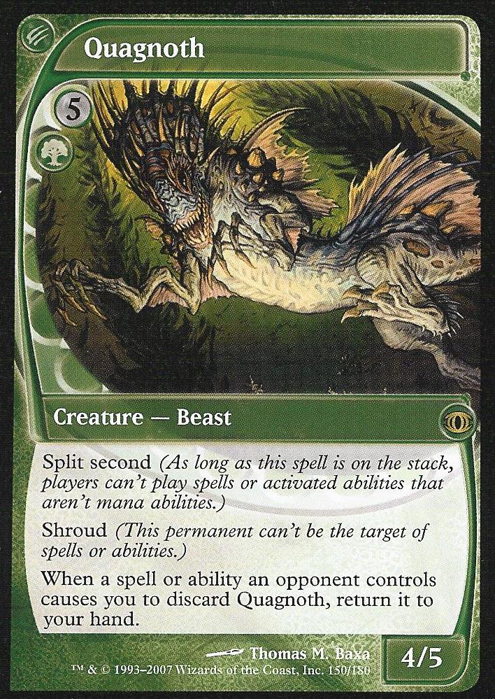 Quagnoth (Futuresight) Heavy Play Foil