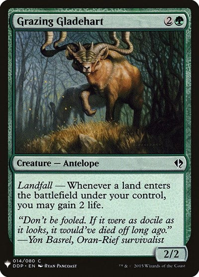Grazing Gladehart (Mystery Booster) Light Play