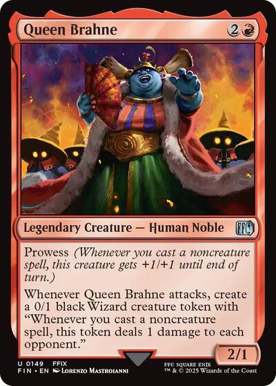 Queen Brahne (Universes Beyond: FINAL FANTASY) Near Mint Foil