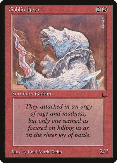 Goblin Hero (The Dark) Near Mint