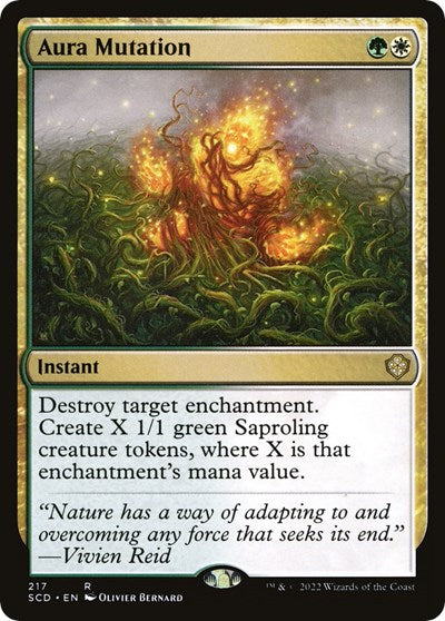 Aura Mutation (Commander 2022 Starter Decks) Light Play